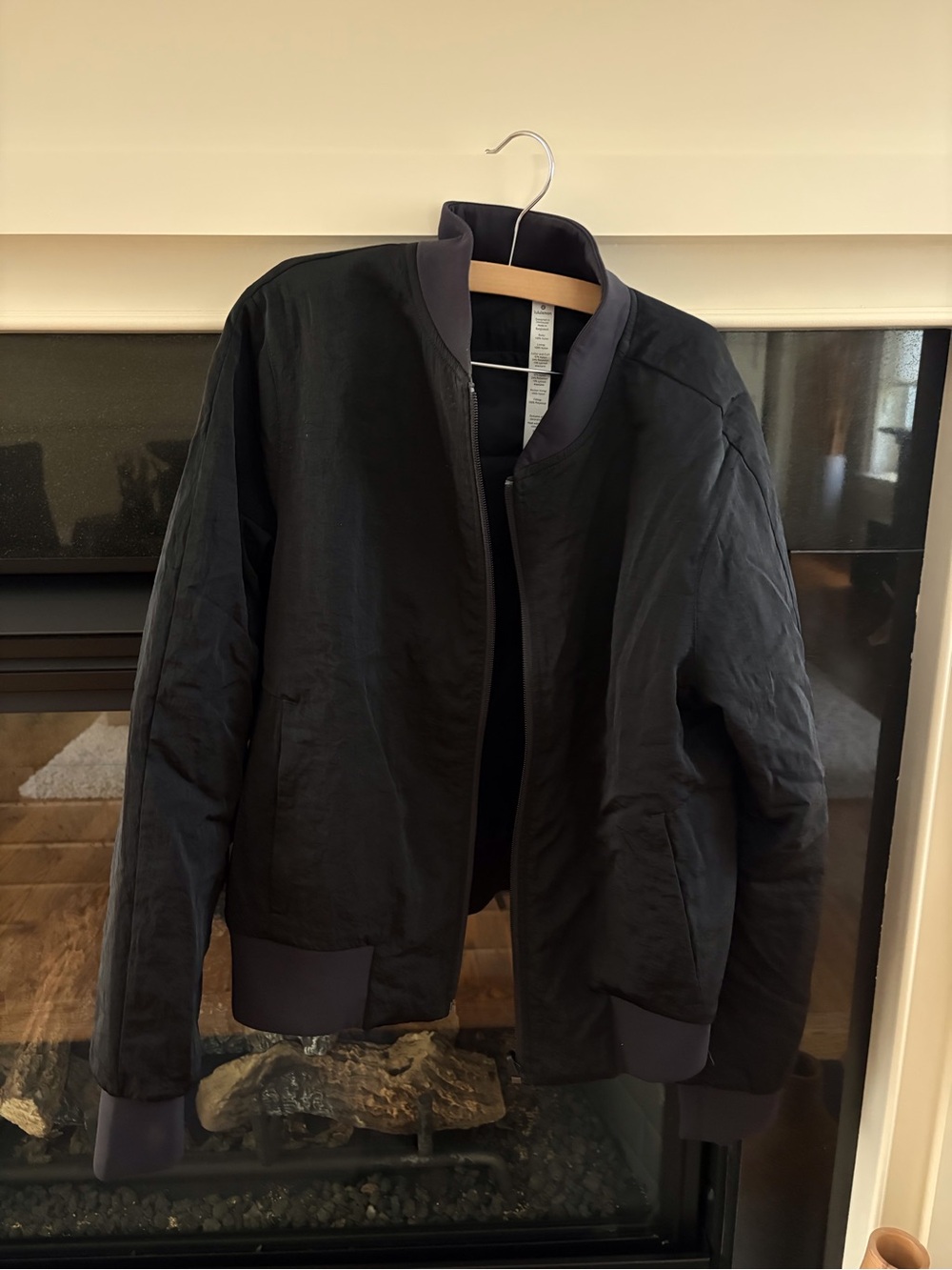 Women’s Lululemon Black Bomber Jacket